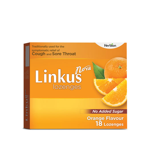 Linkus Sugar Free Lozenges Orange Flavor 18S