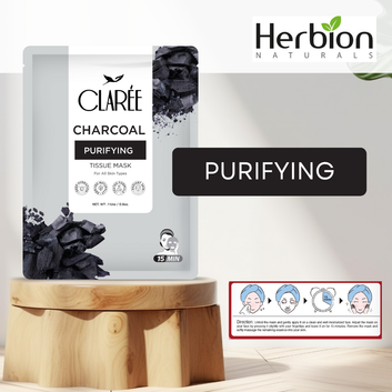 Claree Charcoal Purifying Tissue Mask