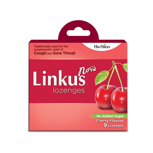 Linkus Sugar Free Lozenges Cherry Flavor 9S