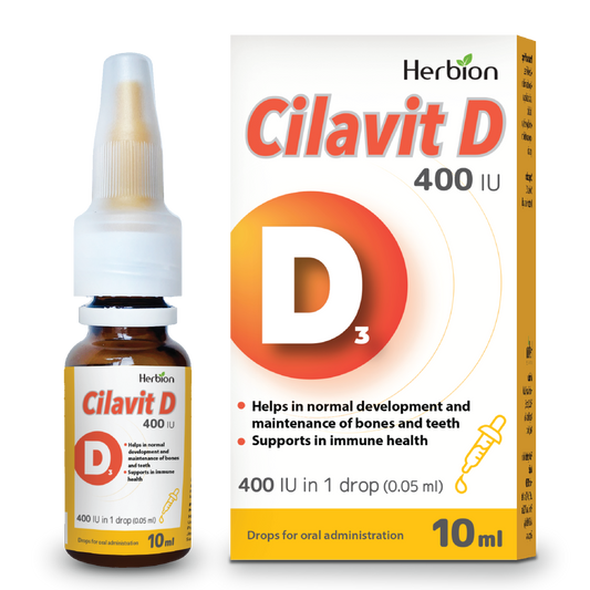 Herbion Cilavit D Drop (400 IU) 10ML.