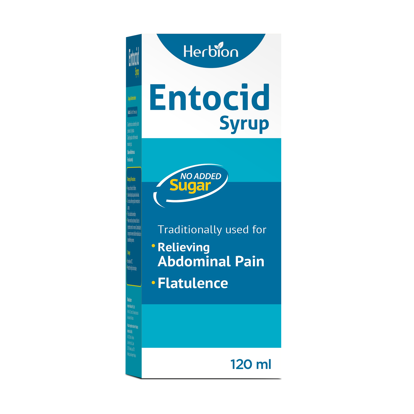Entocid Syrup (Sugar Free) for Heartburn and Acid Relief 120ml
