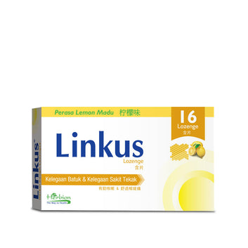Linkus Cough Lozenges Honey Lemon Flavor 16S