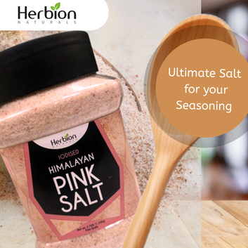 Herbion Himalayan Pink Salt 1.25kg fine grained 0.3-0.5 mm