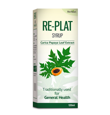 Re-Plat Syrup for General Health (Papaya Extract) 100ml