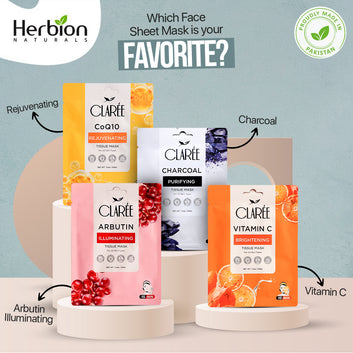 Claree Vitamin C Brightening Tissue Mask