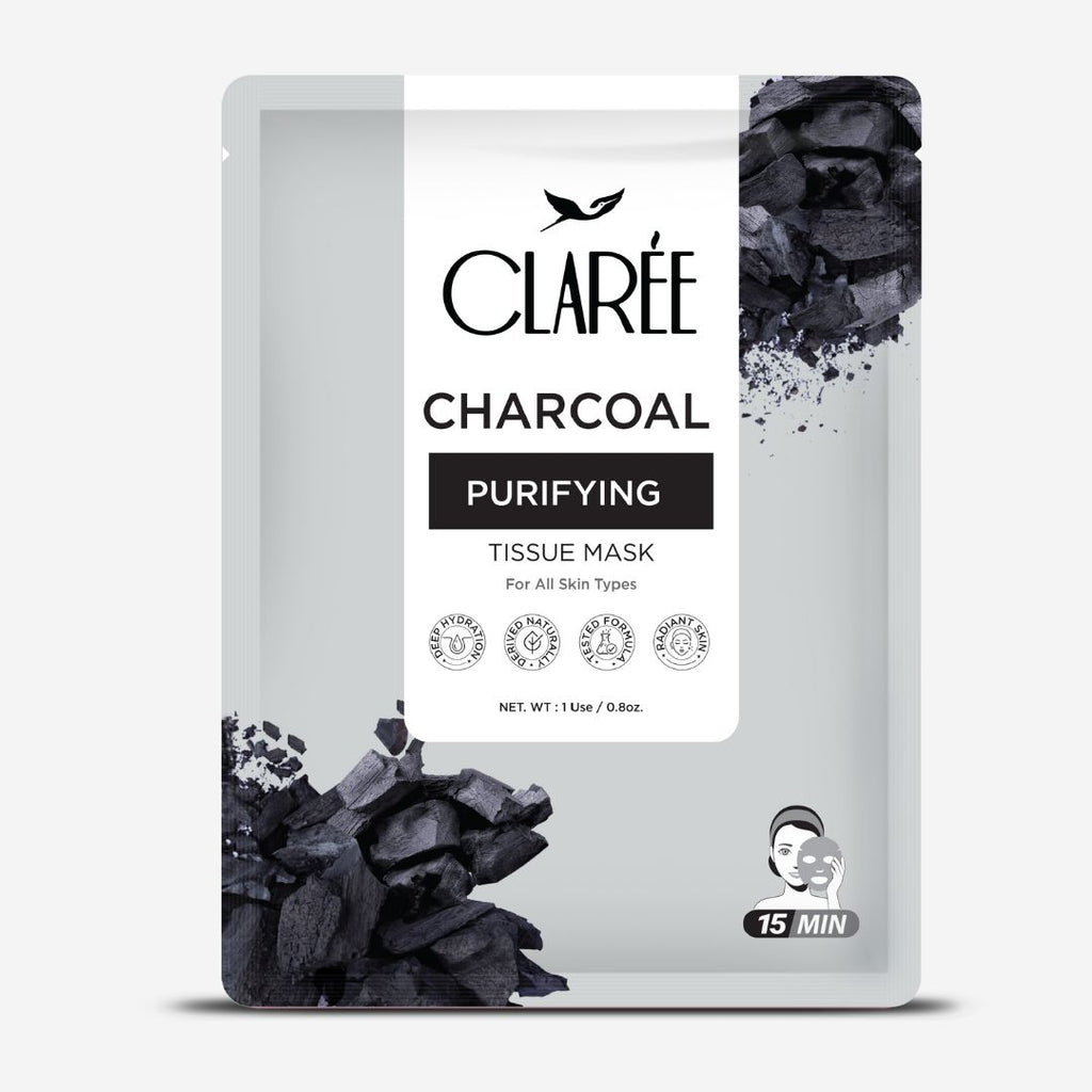 Claree Charcoal Purifying Tissue Mask