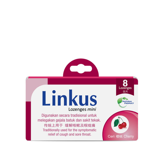 Linkus Cough Lozenges Mini Cherry 8S